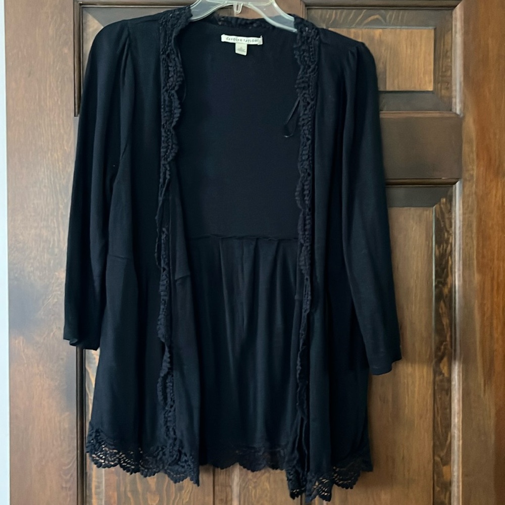 Carolyn Taylor Women’s Black Sweater Size L